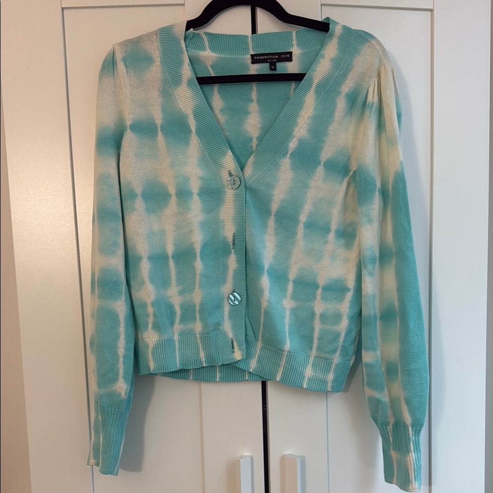 Generation Love Tie-Dye Cardigan Sweater